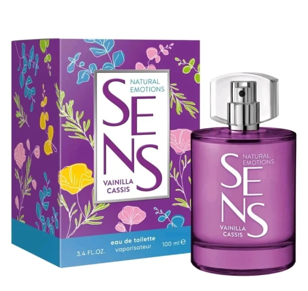 SENS VAINILLA CASSIS FEM 100V EDT