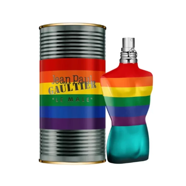 JEAN PAUL GAULTIER LE MALE PRIDE COLLECTOR MEN X125V EDT E,L