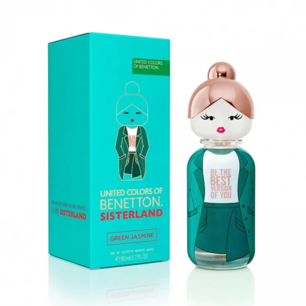 BENETTON SISTERLAND GREEN JASMINE FEM X80V EDT