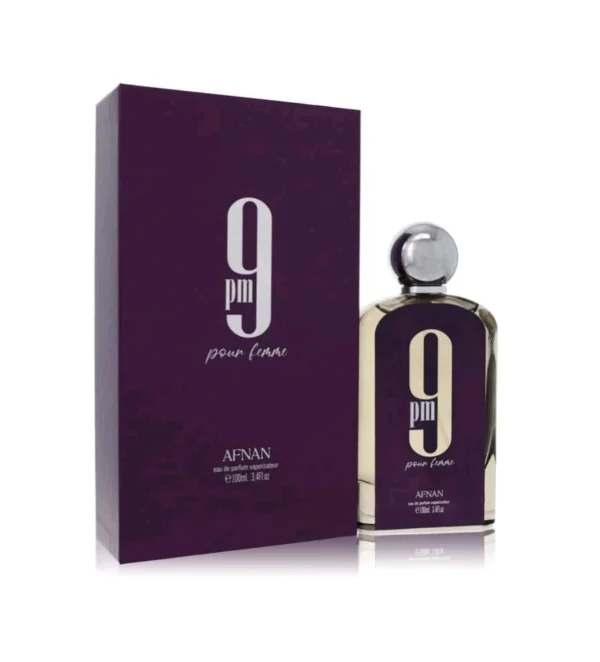 AFNAN - 9 PM POUR FEMME (LILA) 100ML EDP